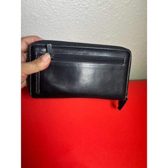Lodis very soft black leather wallet - Picture 3 of 11